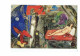 Cpm - Illustration - MARC CHAGALL - A Ma Femme - FEMME NUE HORLOGE à BALACIER VIOLON POISSON PARAPLUIE Chèvre - Paintings