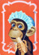 SINGE Animaux Vintage Carte Postale CPSM #PBS008.A - Monos