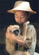 SCIMMIA Animale Vintage Cartolina CPSM #PBR981.A - Monkeys