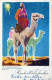 ENGEL WEIHNACHTSFERIEN Vintage Antike Alte Ansichtskarte Postkarte CPA #PAG642.A - Angeli
