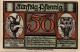 50 PFENNIG 1921 Stadt ILSENBURG Saxony UNC DEUTSCHLAND Notgeld Banknote #PH627 - Lokale Ausgaben