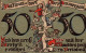 50 PFENNIG 1921 Stadt OBERAMMERGAU Bavaria UNC DEUTSCHLAND Notgeld #PH279 - [11] Local Banknote Issues