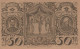 50 PFENNIG 1921 Stadt OBERAMMERGAU Bavaria DEUTSCHLAND Notgeld Banknote #PG403 - [11] Local Banknote Issues
