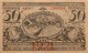 50 PFENNIG 1921 Stadt OBERAMMERGAU Bavaria DEUTSCHLAND Notgeld Banknote #PD489 - [11] Local Banknote Issues