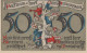50 PFENNIG 1921 Stadt OBERAMMERGAU Bavaria DEUTSCHLAND Notgeld Banknote #PD442 - [11] Local Banknote Issues