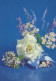 FLOWERS Vintage Postcard CPSM #PAS197.GB - Flowers