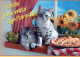 CAT KITTY Animals Vintage Postcard CPSM #PAM342.GB - Chats