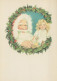 SANTA CLAUS CHILDREN CHRISTMAS Holidays Vintage Postcard CPSM #PAK280.GB - Santa Claus