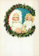 SANTA CLAUS CHILDREN CHRISTMAS Holidays Vintage Postcard CPSM #PAK280.GB - Santa Claus