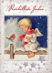 ANGEL CHRISTMAS Holidays Vintage Postcard CPSM #PAJ251.GB - Angeli