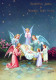 ANGEL CHRISTMAS Holidays Vintage Postcard CPSM #PAH237.GB - Anges