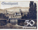 50 PFENNIG 1921 Stadt STUTTGART Württemberg UNC DEUTSCHLAND Notgeld #PC438 - [11] Emisiones Locales