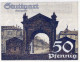 50 PFENNIG 1921 Stadt STUTTGART Württemberg UNC DEUTSCHLAND Notgeld #PC434 - Lokale Ausgaben
