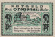 50 PFENNIG 1921 Stadt STOLZENAU Hanover DEUTSCHLAND Notgeld Banknote #PG210 - [11] Emissioni Locali
