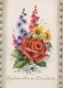 FLORES Vintage Tarjeta Postal CPSM #PAR597.ES - Fleurs