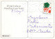 PAPÁ NOEL NAVIDAD Fiesta Vintage Tarjeta Postal CPSM #PAK553.ES - Santa Claus