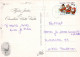 PAPÁ NOEL NIÑO NAVIDAD Fiesta Vintage Tarjeta Postal CPSM #PAK282.ES - Santa Claus