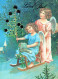 ÁNGEL NAVIDAD Vintage Tarjeta Postal CPSM #PAH926.ES - Engel