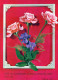 FLOWERS Vintage Postcard CPSM #PBZ304.GB - Fleurs