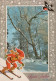 PÈRE NOËL Bonne Année Noël Vintage Carte Postale CPSM #PAV676.FR - Santa Claus