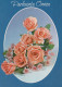 FLEURS Vintage Carte Postale CPSM #PAS622.FR - Flowers