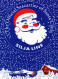 PÈRE NOËL NOËL Fêtes Voeux Vintage Carte Postale CPSM #PAJ783.FR - Santa Claus