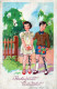 NIÑOS NIÑOS Escena S Paisajes Vintage Tarjeta Postal CPSMPF #PKG647.ES - Scenes & Landscapes