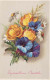 FLORES Vintage Tarjeta Postal CPA #PKE539.ES - Flowers