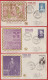 France FDC  1 Er Jour  Du N°989 à 994 Série Célébrités 1954 - 1950-1959