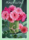 FLORES Vintage Tarjeta Postal CPSM #PBZ365.ES - Fiori