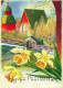 FLORES Vintage Tarjeta Postal CPSM #PBZ125.ES - Flowers