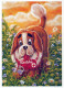 PERRO Animales Vintage Tarjeta Postal CPSM #PBQ696.ES - Honden