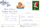 PAPÁ NOEL Feliz Año Navidad Vintage Tarjeta Postal CPSM #PBL285.ES - Santa Claus