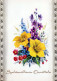 FLOWERS Vintage Ansichtskarte Postkarte CPSM #PAR601.DE - Flowers