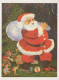 WEIHNACHTSMANN SANTA CLAUS WEIHNACHTSFERIEN Vintage Postkarte CPSM #PAJ718.DE - Santa Claus