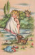 ENFANTS ENFANTS Scène S Paysages Vintage Carte Postale CPSMPF #PKG770.FR - Scènes & Paysages