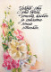 FLEURS Vintage Carte Postale CPSM #PBZ850.FR - Flowers