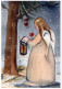 ANGE Noël Vintage Carte Postale CPSM #PBP591.FR - Angeli