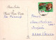Bonne Année Noël GNOME Vintage Carte Postale CPSM #PBL890.FR - Año Nuevo