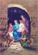 Vierge Marie Madone Bébé JÉSUS Noël Religion Vintage Carte Postale CPSM #PBB818.FR - Vierge Marie & Madones