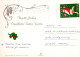 Bonne Année Noël GNOME Vintage Carte Postale CPSM #PBA714.FR - Año Nuevo