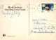 Bonne Année Noël BOUGIE Vintage Carte Postale CPSM #PBA094.FR - Año Nuevo