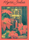 Bonne Année Noël BOUGIE Vintage Carte Postale CPSM #PBA033.FR - Año Nuevo