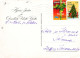 Bonne Année Noël CHIEN Vintage Carte Postale CPSM #PAW594.FR - Año Nuevo