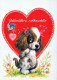 CANE Animale Vintage Cartolina CPSM #PAN864.IT - Hunde