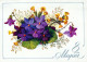 FIORI Vintage Cartolina CPSM #PAR720.IT - Flowers