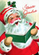 BABBO NATALE Natale Vintage Cartolina CPSM #PAJ853.IT - Kerstman