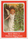 ANGELO Buon Anno Natale Vintage Cartolina CPSM #PAJ255.IT - Engelen