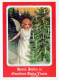 ANGELO Buon Anno Natale Vintage Cartolina CPSM #PAJ255.IT - Angeli