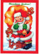 BABBO NATALE Natale Vintage Cartolina CPSM #PAJ717.IT - Kerstman